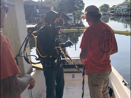 Adams Commercial Diving Utility Locate